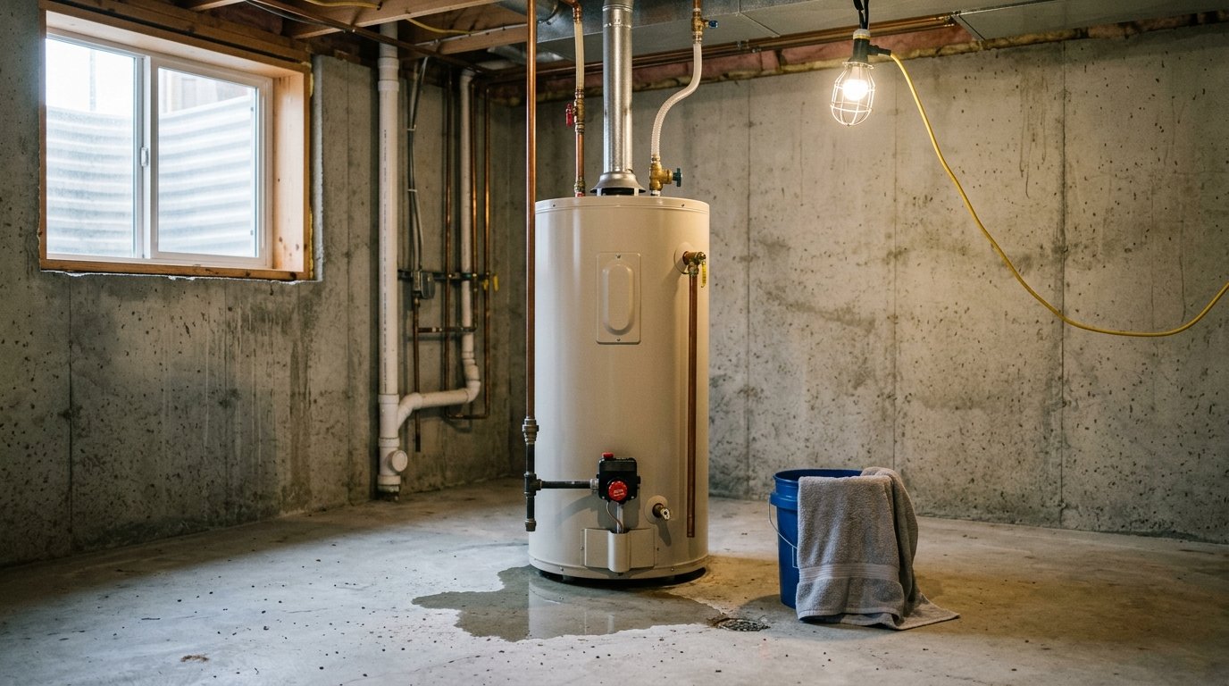 Water Heater Leaking in Chestermere? What to Do First